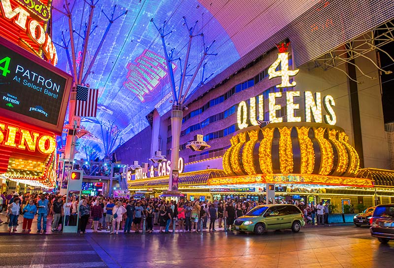 Fremont Street v Las Vegas