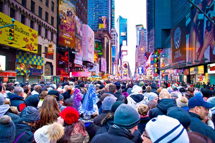 Time Square v New Yorku