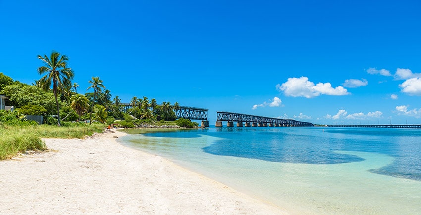 Bahia Honda State Park - zastavte se cestou na Key West