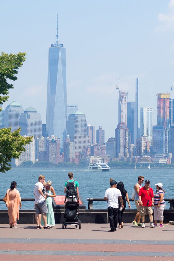 Pohled na dolní Manhatten